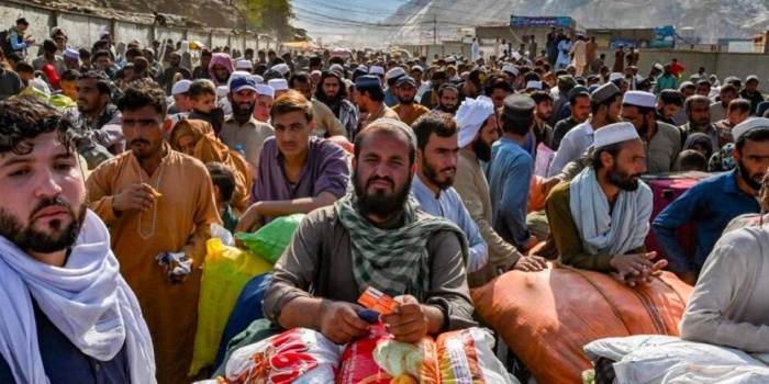 Afganistan Pakistan sınırı Foto: AFP