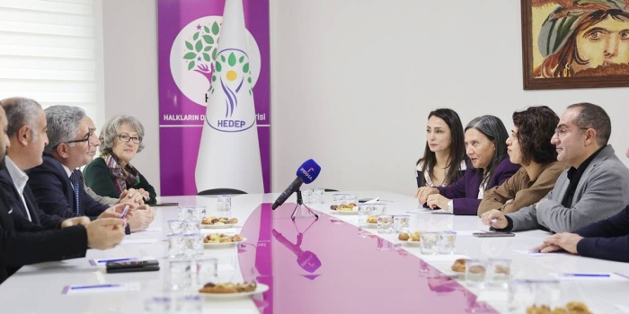 Alevi Örgütler-HEDEP görüşme