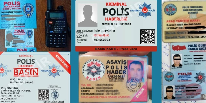 Polis emeklilerine 'muhabir kartı' ve 'araç tanıtım kartı'