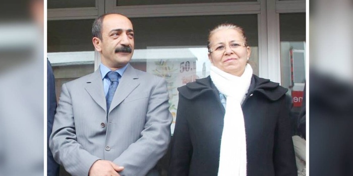 Qereyazî eski belediye eşbaşkanları Zeynep Han Bingöl ve Mehmet Sait Karabakan