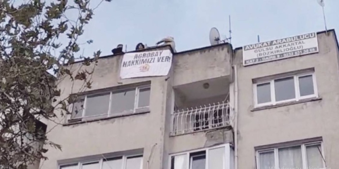 Agrobay işçilerinin eylemi