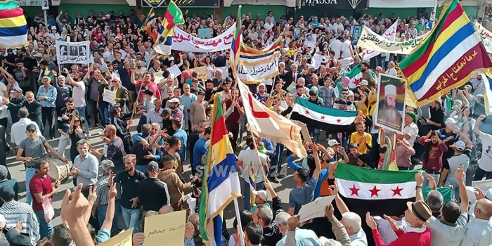 Suveyde'de halk gösterileri