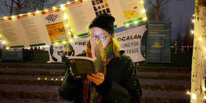 Berlin'de “Küresel Öcalan Kitapları Günü-Global Öcalan Books Day”