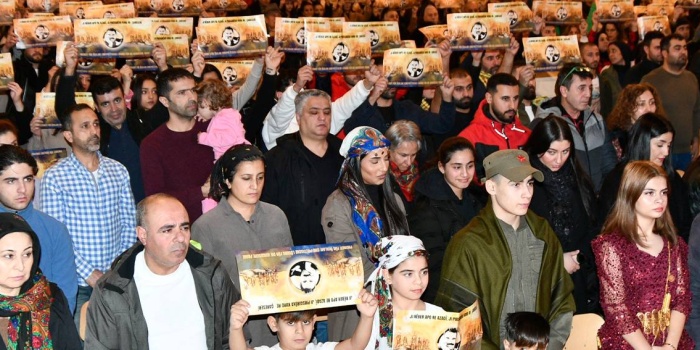 Stuttgart'ta Abdullah Öcalan için kampanya buluşması / Foto: Osman ÇAKIR