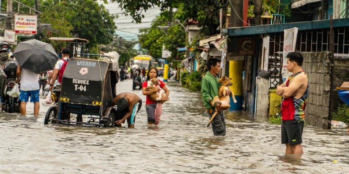 Filipinler'de Kabayan Tropik Fırtınası / Foto: AFP