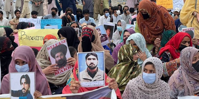 Belucistan Eylem / Foto: Fridays For Future Balochistan