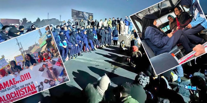 İslamabad'da Beluci eylemi