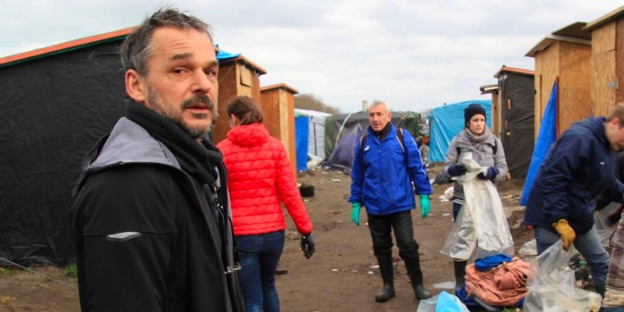 Utopia 56 derneği yetkililerinden Yann MANZİ