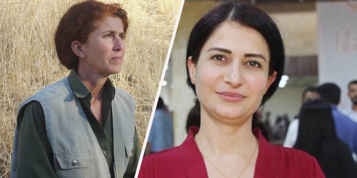 Sakine Cansız(Sara) ve Hevrin Xelef