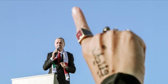 Erdoğan- Hamas / foto: AFP