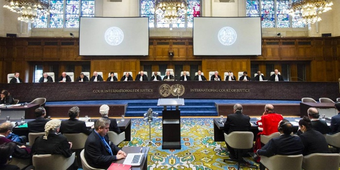 Uluslararası Adalet Divanı’nda (ICJ) / Foto: AFP
