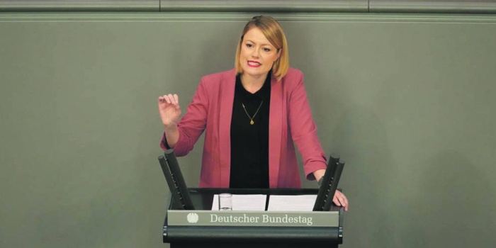 Almanya Federal Parlamento Die Linke Milletvekili Clara Bünger