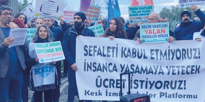 KESK İzmir Şubeler Platformu açıklama