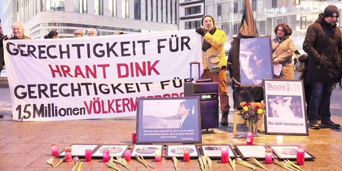 Frankfurt Hrant Dink anma