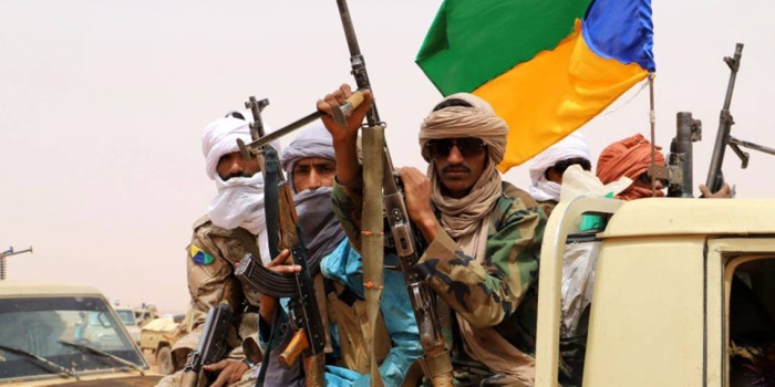 Azawad'ı savunan Tuareg savaşçıları / Foto: AFP