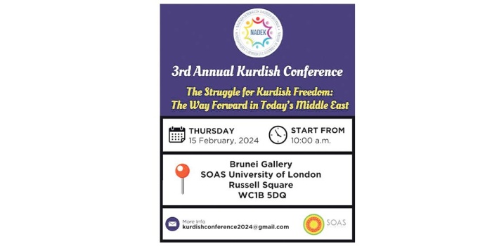Londra'da 3. Kürt Konferansı