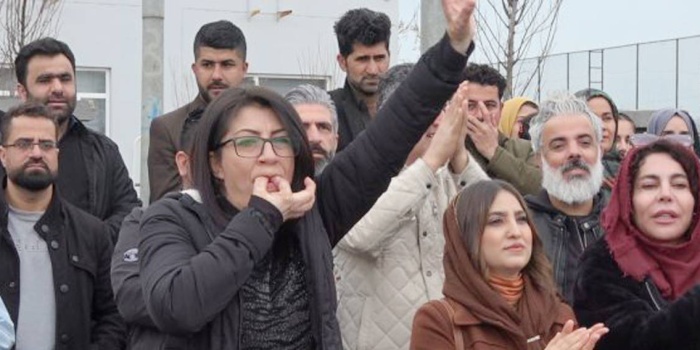 Başûrê Kurdistan öğretmenler eylem
