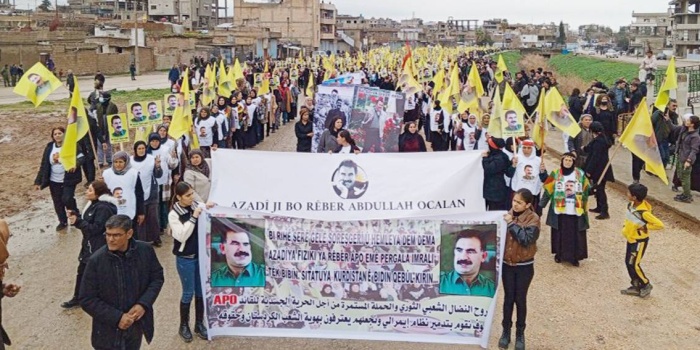 15 Şubat eylemi / Rojava