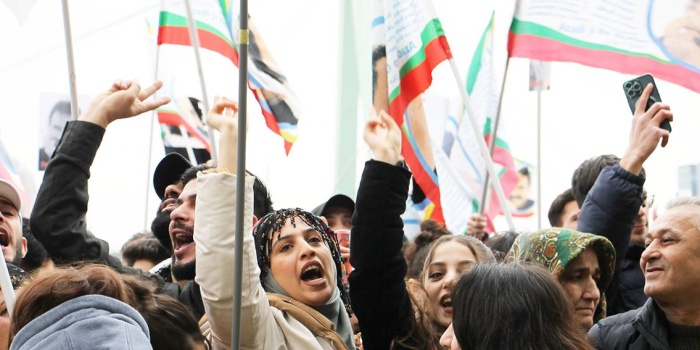 Öcalan'a özgürlük eylemi