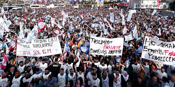 Yeşil Sol Parti miting