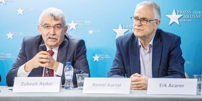 Zübeyir Aydar ve Remzi Kartal/ Foto:AFP