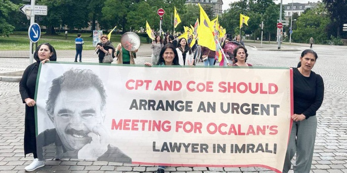 Öcalan'a özgürlük yürüyüşü / Strasbourg