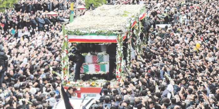 İbrahim Reisi cenaze töreni