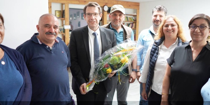 Darmstadt Belediye Başkanı Hanno Benz, DTKM ziyaret