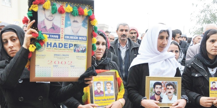 Gözaltında kaybettirilenler için eylem