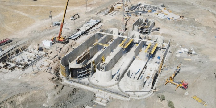 Şirnex’te, Nerdüş Deresi baraj yapımı