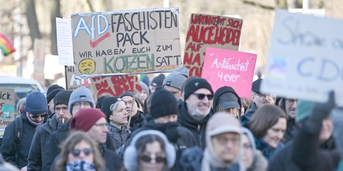 Irkçılık karşıtı eylem / foto:AFP