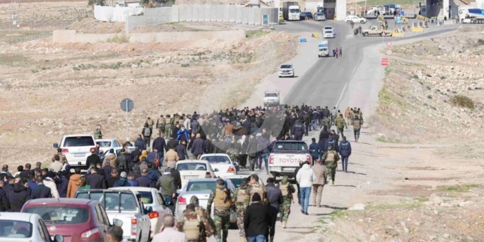 Silêmanî öğretmenler eylem