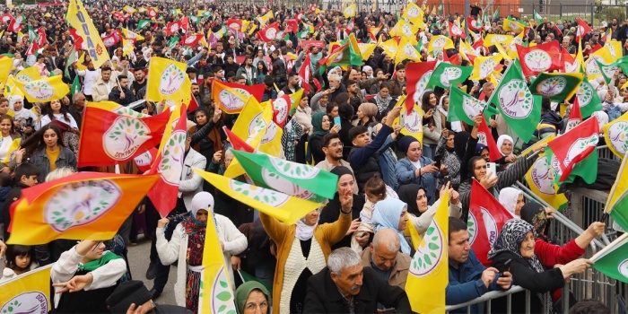 “Barış İçin Özgürlük” mitingi Mersin