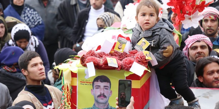 Şehit Çiya Qamişlo merasim