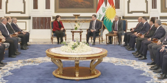 DEM Parti İmralı Heyeti ve  Nêçîrvan Barzanî görüşme