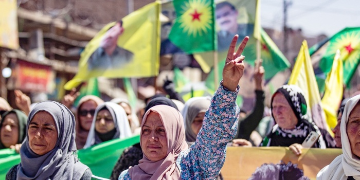 Öcalan'a özgürlük/foto:AFP