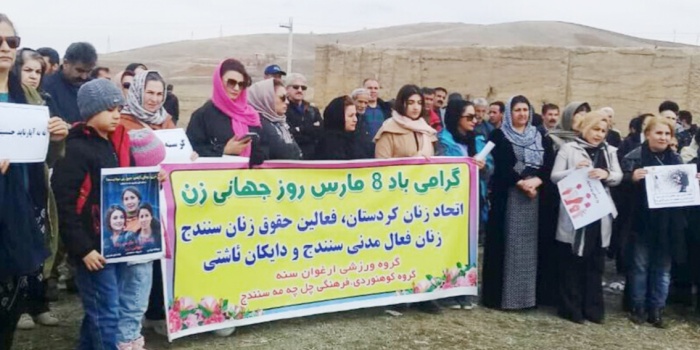 İranlı kadınlar eylem