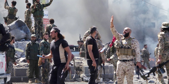 HTŞ, Süveyda saldırı/ foto:AFP