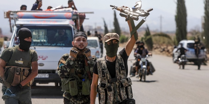 HTŞ, Süveyda saldırı/ foto:AFP