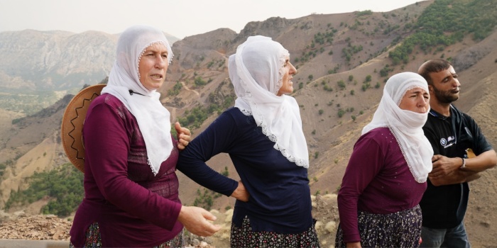 Lice’de madene karşı direniş