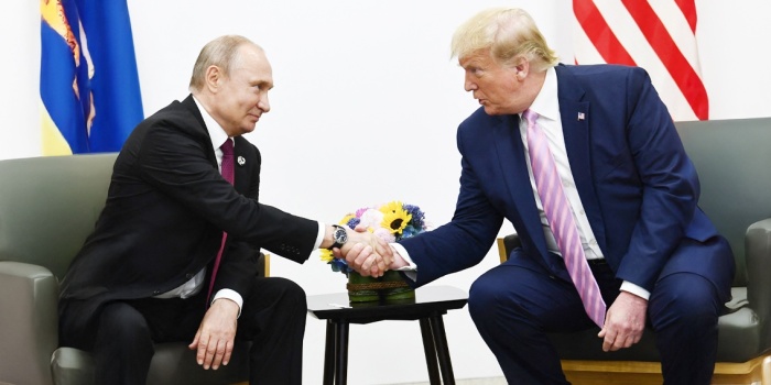 Vilademir Putin ve Donald Trump / foto:AFP