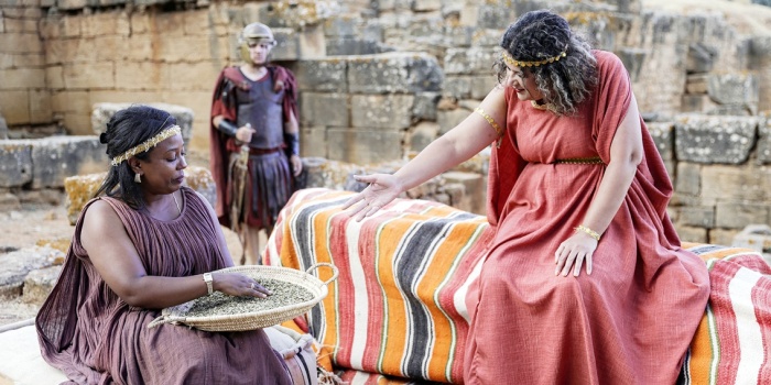 tiyatro/Fas/foto:AFP