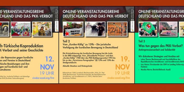 PKK yasağı online seminer