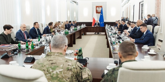 Polonya kabine toplantısı / foto:AFP