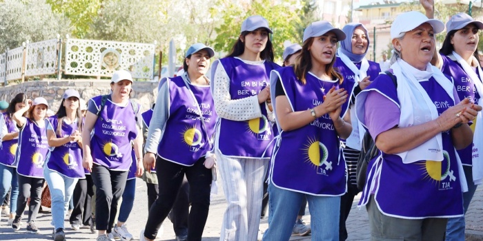 TJA, “Umutla özgürlüğe yürüyoruz”