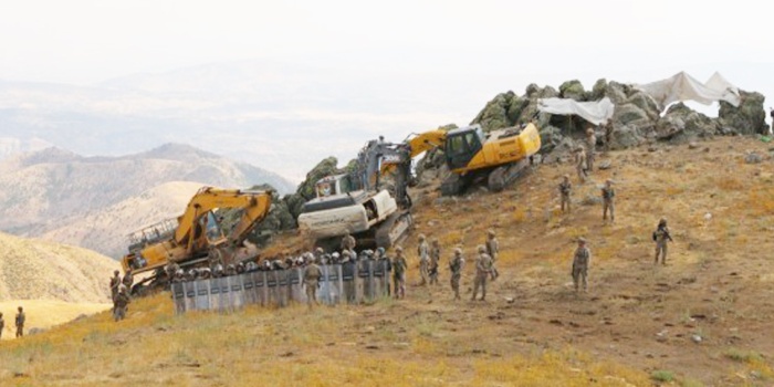 Pasûr'da doğa talanı