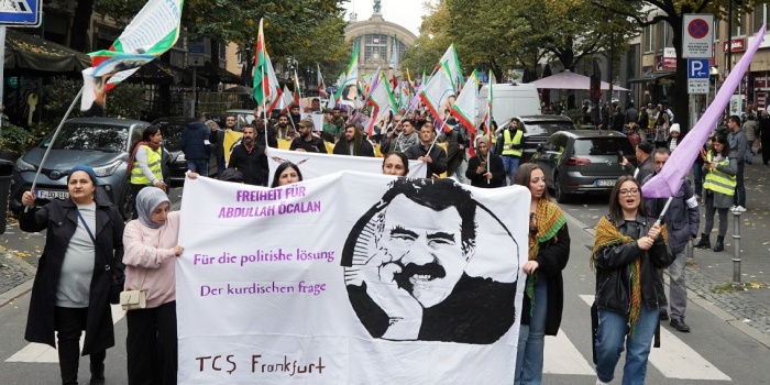 Uluslarası Komplo protesto / Frankfurt