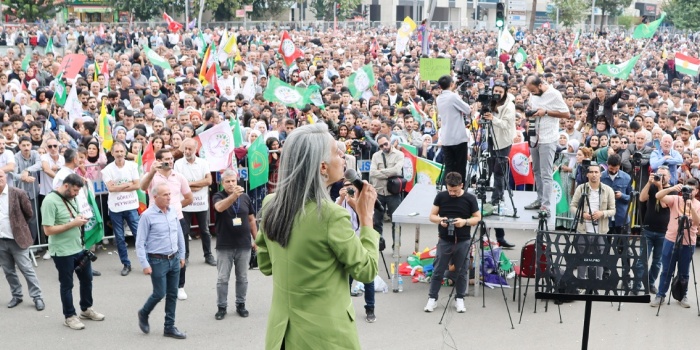 Demokratik Toplum ve Özgürlük mitingi