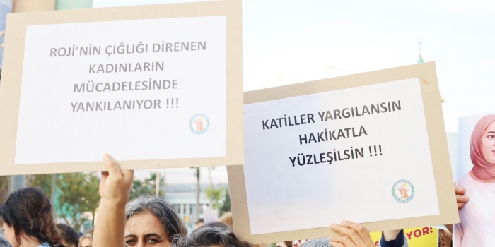 Rojin Kabaiş için eylem