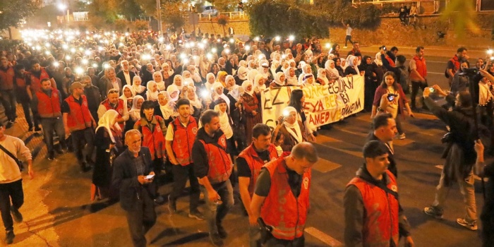 Kürt Halk Önderi Abdullah Öcalan için eylem